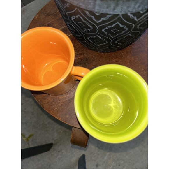 Fiesta Fiestaware (Lot of‎ 4) Ring Handle Mugs. No Nicks. Perfect HLC - Picture 7 of 12